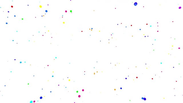 Simple colrful dot background