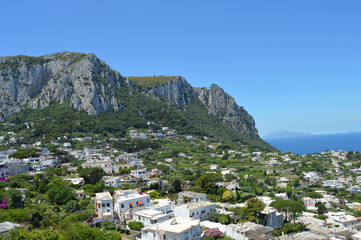 Fototapeta premium Capri Italian Coast Towns
