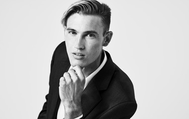 portrait of young man