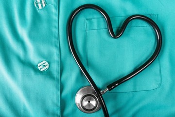 Heart-Shaped Stethoscope