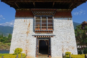 Fototapeta na wymiar Bhutan Passages