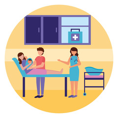 pregnancy and maternity scene flat