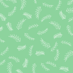 Summer spring floral seamless pattern, flat design for use as background, wrapping paper or wallpaper