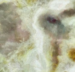 Obraz premium High quality detailed close up texture. Macro background in oil. Dry strokes of brush. Amazing beauty backdrop. Perfect pattern in vintage painting style.