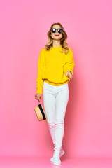Obraz premium girl in sunglasses