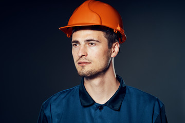 portrait of construction worker