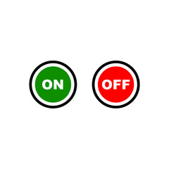 Power Button switch icon vector symbol illustration