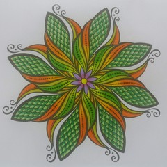 vector illustration of flower