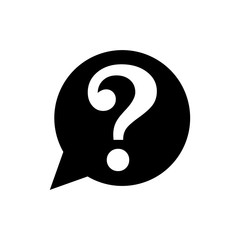 Question Mark icon vector symbol illustration