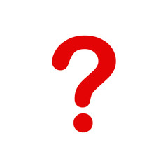 Question Mark icon vector symbol illustration