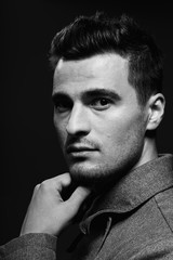 Fototapeta premium portrait of young man