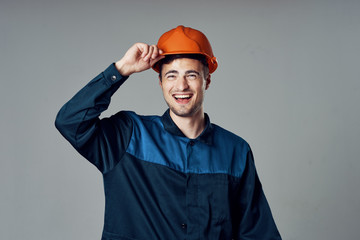 portrait of construction worker
