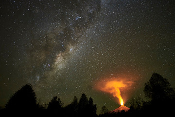 Strombolian eruptions of Villarrica volcano