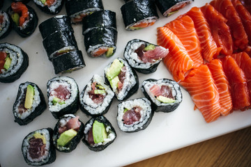 Sushi and Sashimi Platter