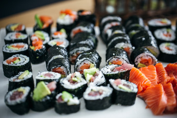 Sushi and Sashimi Platter