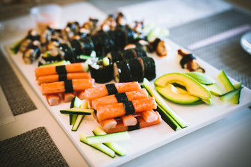Sushi and Sashimi Platter