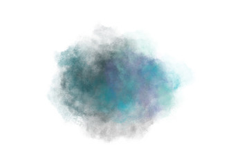 Abstract watercolor digital art painting soft focus for texture background