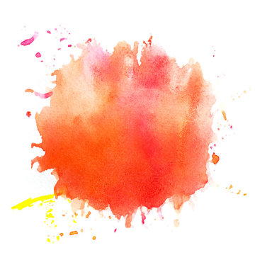 watercolor hand painted background
