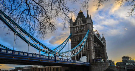 Fototapeta na wymiar Tower Bridge London UK