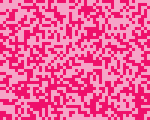 Pink random squares mosaics or tiles banner.