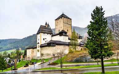 Fototapeta na wymiar Mauterndorf Castle in Salzburg State of Austria