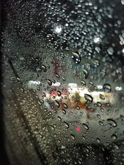 rain drops on window