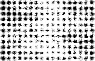 Halftone texture abstract black and white.