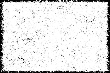 Black white grunge. Gloomy abstract monochrome background. Smudge. Worn texture.