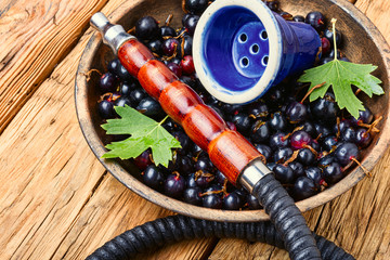 Arabia shisha with currant tobacco