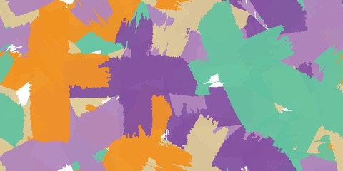 Multicolored grunge background. Abstract seamless vector texture.