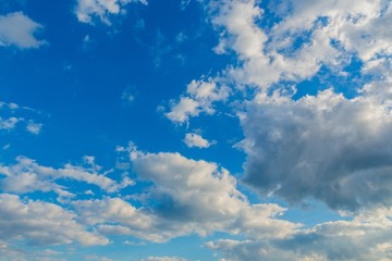 Blue Sky with Clouds