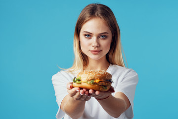 woman with cake