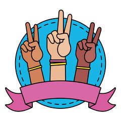 international youth day flat design