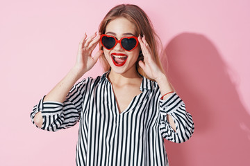 girl in sunglasses