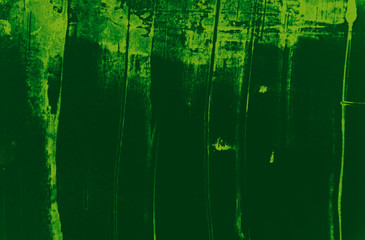 yellow green paint background texture with grunge brush strokes