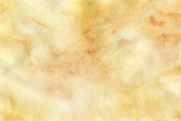 Watercolor vintage steampunk background (pattern) with drops and splashes. Hand drawn illustration.