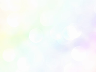 Abstract color background with bokeh