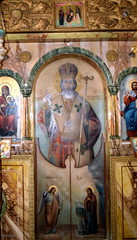 Fototapeta na wymiar icon from a Greek Monastery