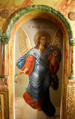 Obraz premium icon from a Greek Monastery