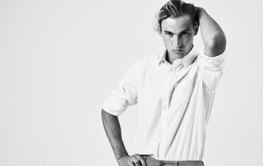 portrait of young man