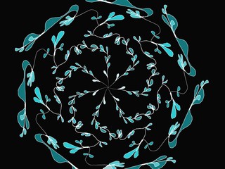 abstract background with ornament