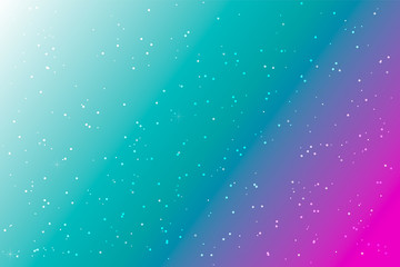 The Elegant stars in the colorful sky