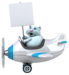 Fun cat - 3D Illustration