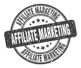 affiliate marketing stamp. affiliate marketing round grunge sign. affiliate marketing