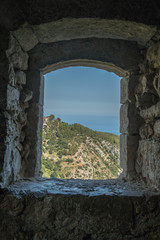 vue mer depuis le chateau d'Eze