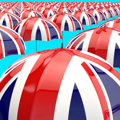 Umbrella concept - 3D Illustration