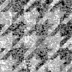 Vector image with imitation of grunge datamoshing texture.