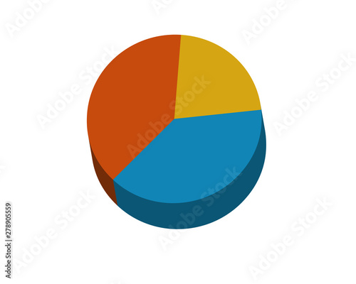 アイコン グラフ 円 円グラフ Wall Mural Wallpaper Murals Nisi