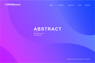 Naklejka premium Abstract Fluid, liquid, wavy, gradient, flowing, dynamic shape background combination. Trendy and modern color composition., Creative design concept for landing page.