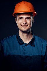 portrait of construction worker